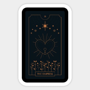 The Empress Tarot Card Sticker